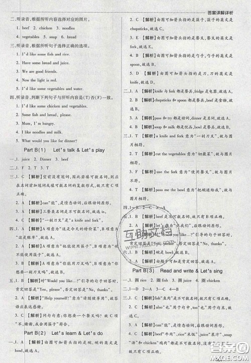 2020年学习委员小学英语四年级上册人教PEP版答案 2020年学习委员小学英语四年级上册人教PEP版答案