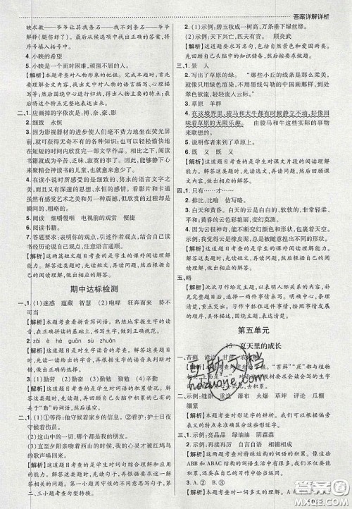 2020学习委员小学语文六年级上册人教版答案 2020学习委员小学语文六年级上册人教版答案