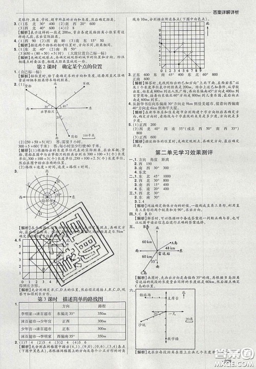 2020学习委员小学数学六年级上册人教版答案