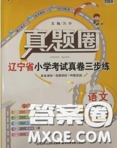 2020年辽宁省真题圈小学考试真卷三步练三年级语文上册答案