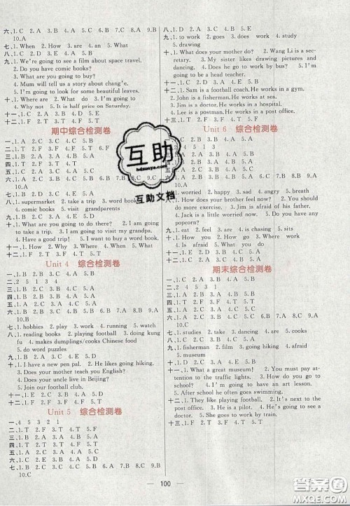 2020年亮点激活小学教材多元演练六年级英语上册人教版答案 2020年亮点激活小学教材多元演练六年级英语上册人教版答案