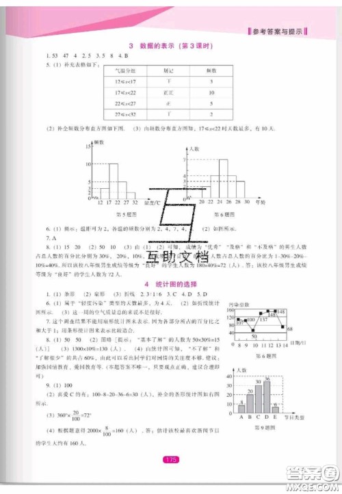 辽海出版社2020新课程能力培养七年级数学上册北师大版答案
