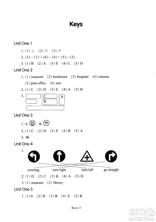 浙江少年儿童出版社2020年每课一练小学英语六年级上册R人教版答案 浙江少年儿童出版社2020年每课一练小学英语六年级上册R人教版答案