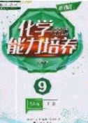 辽海出版社2020新课程能力培养九年级化学上册人教D版答案 辽海出版社2020新课程能力培养九年级化学上册人教D版答案
