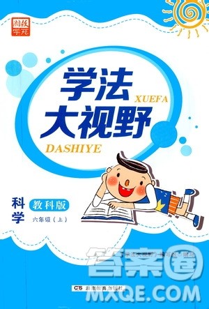 湖南教育出版社2020年学法大视野科学六年级上册教科版答案