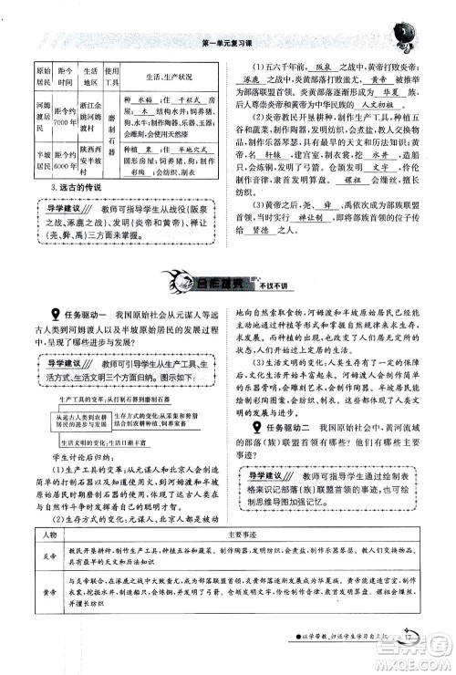 江西高校出版社2020年金太阳导学案历史七年级上册人教版答案 江西高校出版社2020年金太阳导学案历史七年级上册人教版答案
