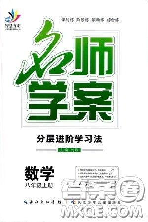 长江少年儿童出版社2020名师学案分层进阶学习法八年级数学上册答案 长江少年儿童出版社2020名师学案分层进阶学习法八年级数学上册答案