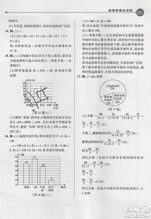 2020秋荣德基特高级教师点拨七年级数学上册北师版参考答案