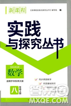 四川教育出版社2020年新课程实践与探究丛书数学八年级上册华东师大版答案