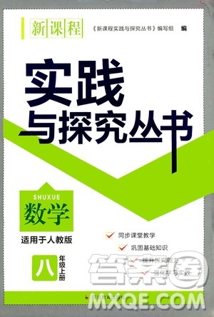 四川教育出版社2020年新课程实践与探究丛书数学八年级上册人教版答案