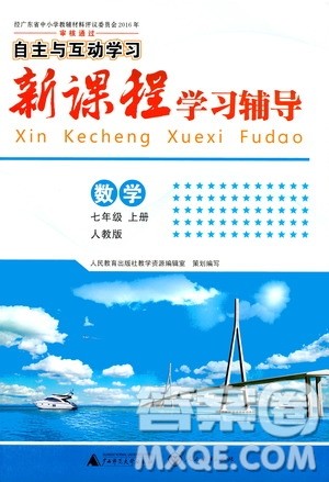 广西师范大学出版社2020年新课程学习辅导数学七年级上册人教版答案