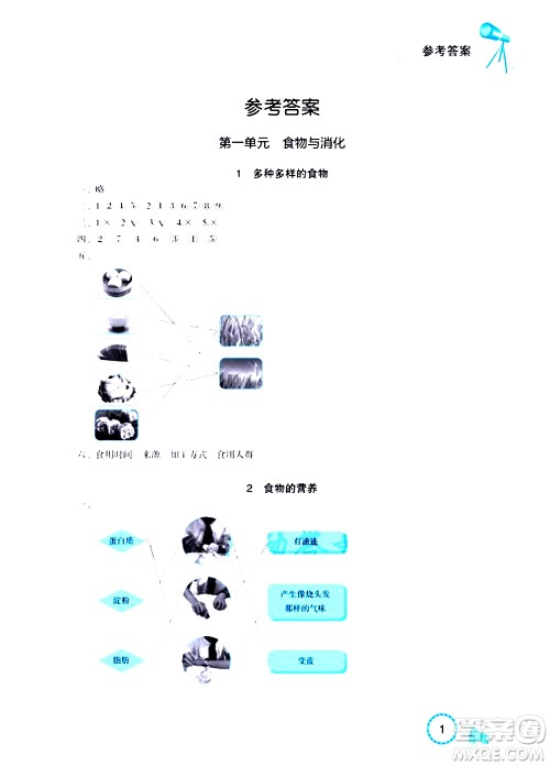 湖北教育出版社2020年长江作业本课堂作业科学三年级上册鄂教版答案 湖北教育出版社2020年长江作业本课堂作业科学三年级上册鄂教版答案