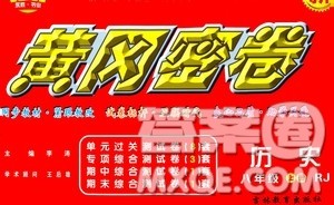 吉林教育出版社2020年黄冈密卷历史八年级上册RJ人教版答案