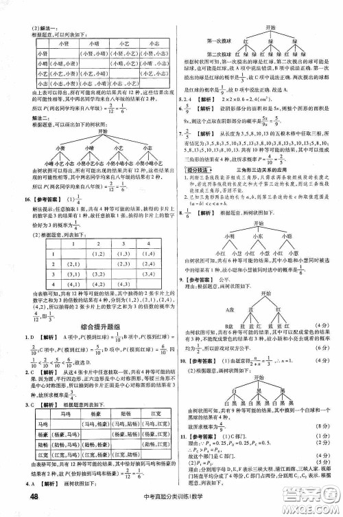 新疆青少年出版社金考卷特快专递2021版中考真题分类训练数学答案 新疆青少年出版社金考卷特快专递2021版中考真题分类训练数学答案
