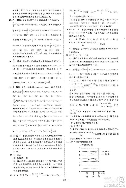 新世纪出版社2020秋季亮点给力大试卷数学九年级上册苏教版答案 新世纪出版社2020秋季亮点给力大试卷数学九年级上册苏教版答案