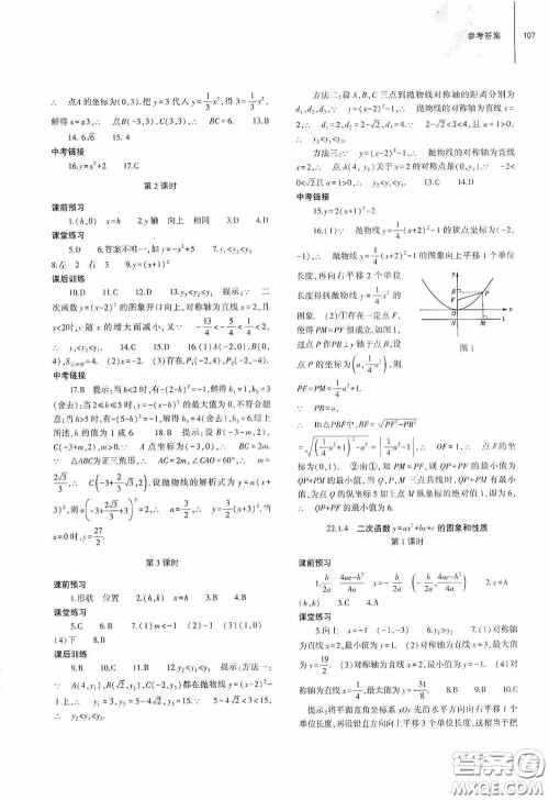 大象出版社2020初中同步练习册九年级数学上册人教版答案 大象出版社2020初中同步练习册九年级数学上册人教版答案