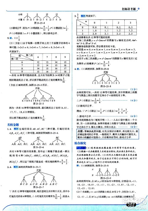 现代教育出版社2020走向中考考场九年级数学上册RJ人教版答案 现代教育出版社2020走向中考考场九年级数学上册RJ人教版答案