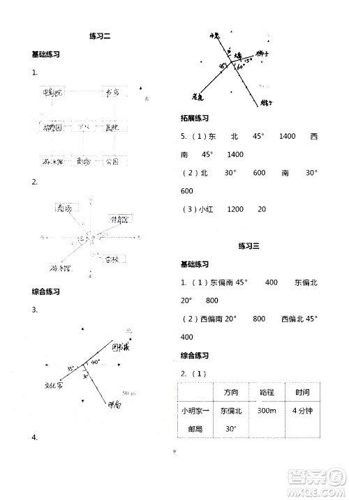 宁夏人民教育出版社2020学习之友数学六年级上册人教版答案