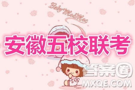 2021届安徽五校高三联考文科数学试题及答案 2021届安徽五校高三联考文科数学试题及答案