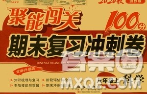 2020秋聚能闯关100分期末复习冲刺卷八年级上册科学浙教版答案 2020秋聚能闯关100分期末复习冲刺卷八年级上册科学浙教版答案