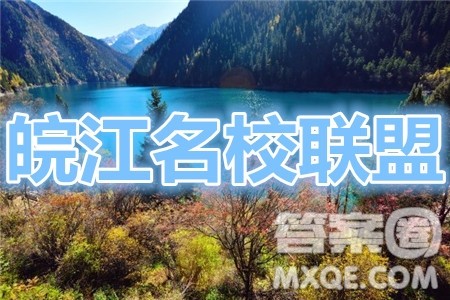 2021届皖江名校联盟高三第四次联考化学试题及答案