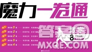 2020魔力一卷通数学八年级上册RJ人教版答案