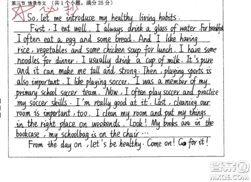 健康模范演讲稿英语作文 关于健康模范演讲稿的英语作文 健康模范演讲稿英语作文 关于健康模范演讲稿的英语作文