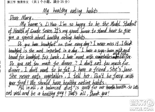 健康模范演讲稿英语作文 关于健康模范演讲稿的英语作文 健康模范演讲稿英语作文 关于健康模范演讲稿的英语作文