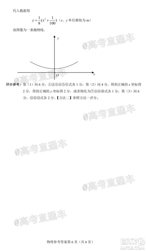 T8联考新八校2021届高三第一次联考物理试题及答案