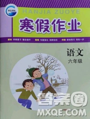 新疆青少年出版社2021寒假作业语文六年级人教版答案