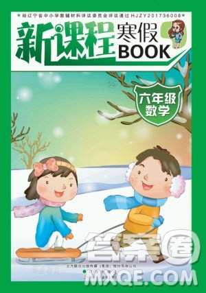 辽海出版社2021新课程寒假BOOK六年级数学通用版答案