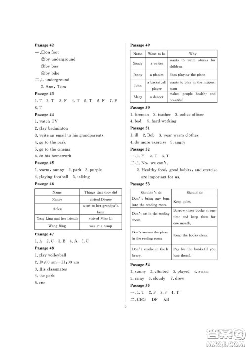 大连理工大学出版社2021假期伙伴寒假作业六年级英语人教PEP版答案