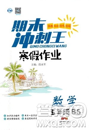 广东经济出版社2021期末冲刺王寒假作业数学五年级BS北师版答案