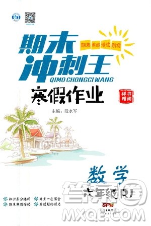 广东经济出版社2021期末冲刺王寒假作业数学六年级RJ人教版答案