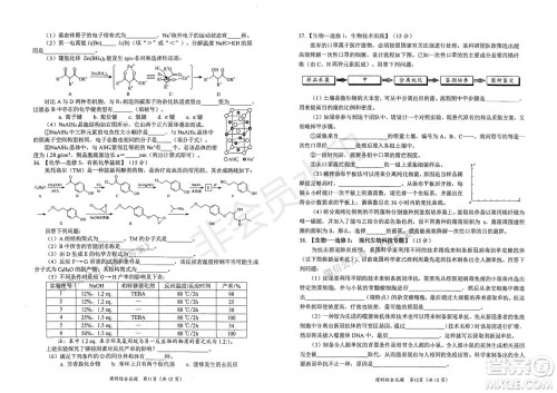 绵阳市高中2018级第二次诊断性考试理科综合试题及答案 绵阳市高中2018级第二次诊断性考试理科综合试题及答案
