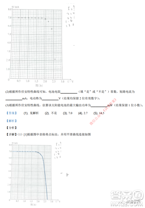 湖南省2021年普通高等学校招生适应性考试物理试题及答案 湖南省2021年普通高等学校招生适应性考试物理试题及答案