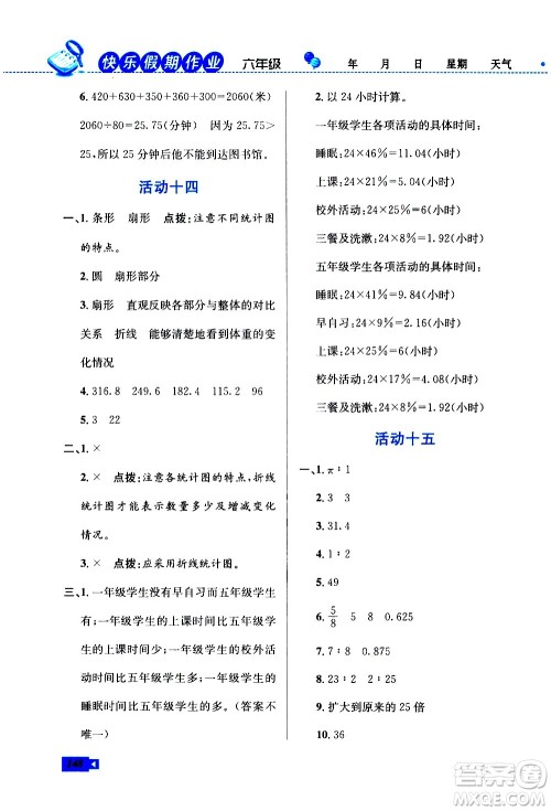 云南科技出版社2021创新成功学习快乐寒假六年级语文数学英语人教版答案