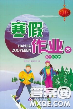 北京教育出版社2021寒假作业本数学八年级答案