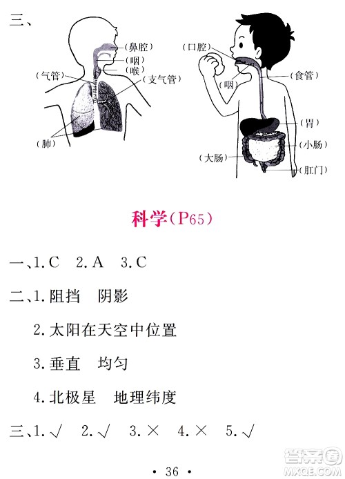 团结出版社2021天舟文化精彩寒假四年级答案