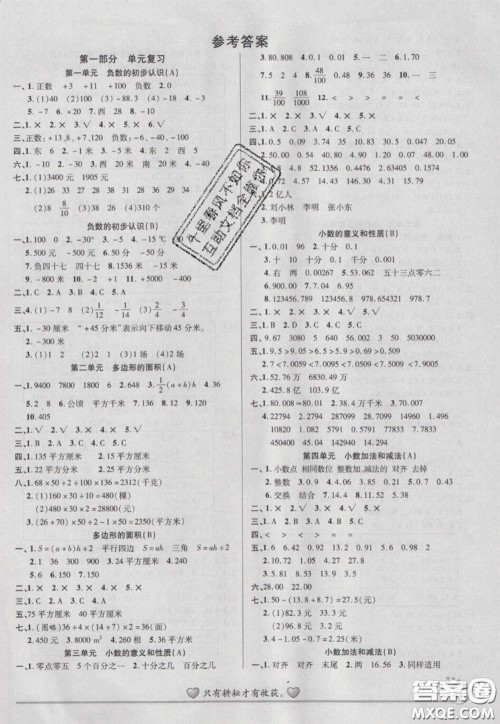 2021品至教育假期复习计划寒假衔接五年级数学苏教版答案 2021品至教育假期复习计划寒假衔接五年级数学苏教版答案