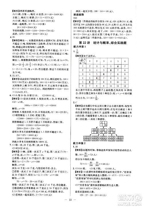 崇文书局2021举一反三小学奥数创新思维六年级C版答案