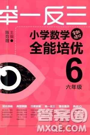 崇文书局2020年举一反三小学数学全能培优六年级答案