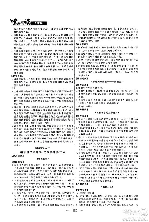 光明日报出版社2021渔夫阅读七年级答案