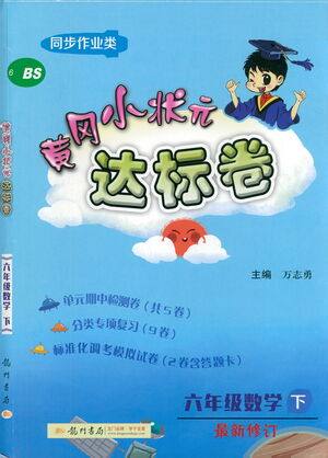 龙门书局2021黄冈小状元达标卷六年级数学下BS北师大版答案