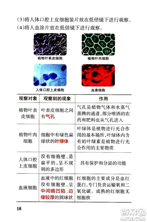 湖南师范大学出版社2021小学学霸速记科学六年级下册JK教科版答案 湖南师范大学出版社2021小学学霸速记科学六年级下册JK教科版答案