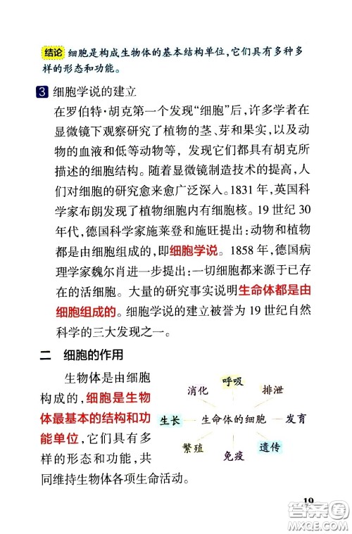 湖南师范大学出版社2021小学学霸速记科学六年级下册JK教科版答案 湖南师范大学出版社2021小学学霸速记科学六年级下册JK教科版答案