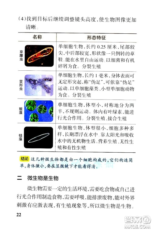 湖南师范大学出版社2021小学学霸速记科学六年级下册JK教科版答案 湖南师范大学出版社2021小学学霸速记科学六年级下册JK教科版答案