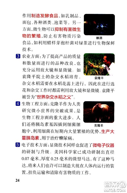 湖南师范大学出版社2021小学学霸速记科学六年级下册JK教科版答案 湖南师范大学出版社2021小学学霸速记科学六年级下册JK教科版答案