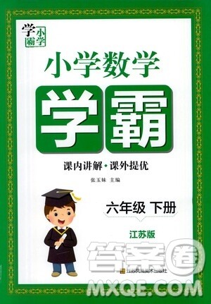 江苏凤凰美术出版社2021小学数学学霸六年级下册江苏版答案