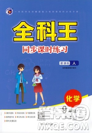 吉林人民出版社2021全科王同步课时练习九年级化学下册新课标人教版答案